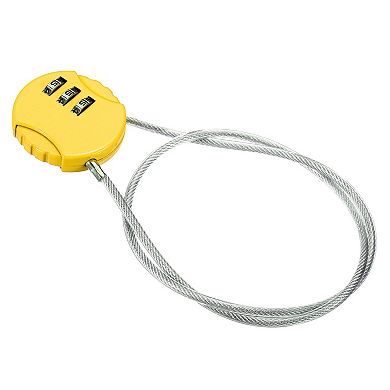 Small Combination Lock 19.6 Inch, 1 Pack 3 Digit Padlock For Gym Locker