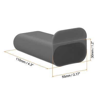 Diy Screen Pen Holder Pencil Holder Self-adhesive Pencil Cup Square 2pcs