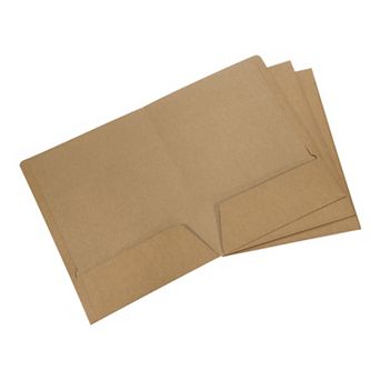 Two-pocket Folders Letter Files Portfolio Storage Organizer Folder For Office Business 3 pc