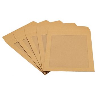 Full Face Window Envelopes Clear Single Sided For Mailing Statement Photos Catalogs