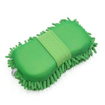 8-shape Microfiber Fiber Chenille Sponge Cleaning Glove Brush Pad For Truck