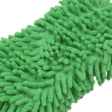 8-shape Microfiber Fiber Chenille Sponge Cleaning Glove Brush Pad For Truck