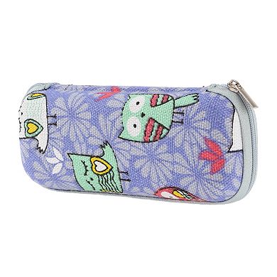 Cartoon Eyeglasses Bag Lightweight Eyeglasses Storage 6.30"x2.56"x1.57"
