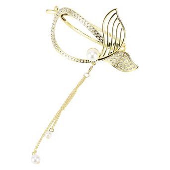 Fashion Elegant Fishtail Tassel Style Hair Clips For Women For Girls