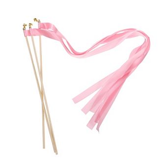 Wedding Party Ribbon Streamers Sticks for Wedding Party Celebration