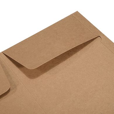 Two Pocket Folders, 3 Pack A5 Size Letter Files Portfolio Storage Organizer Folder Business, Brown