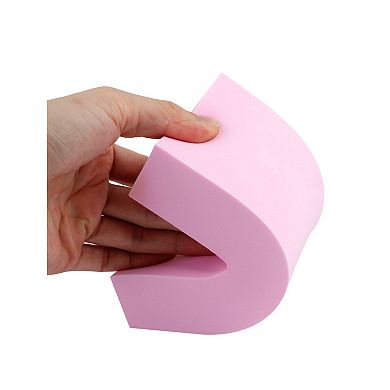 Car Boat Cleaning Clear Pva Suction Sponge Block For Cleaning Pink