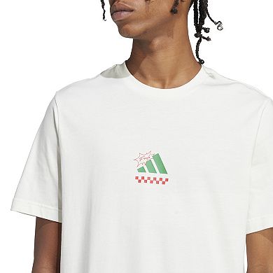 Men's adidas Lounge Pizza Graphic Sportswear Tee