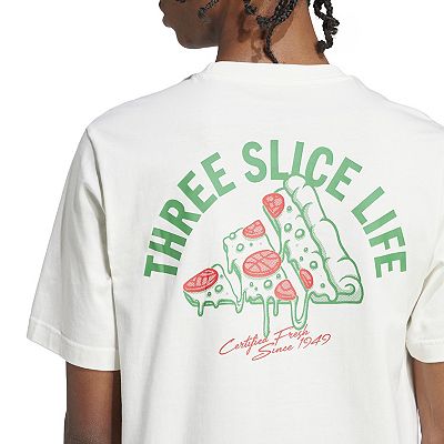 Men's adidas Lounge Pizza Graphic Sportswear Tee