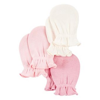 Baby Girl Carter's 3 pc Mittens Set
