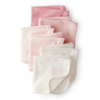 Baby Girl Carter's 6 pc Soft Cotton Washcloth Set