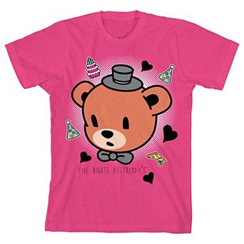 Girls 7-16 Five Night at Freddy's Graphic T-Shirt