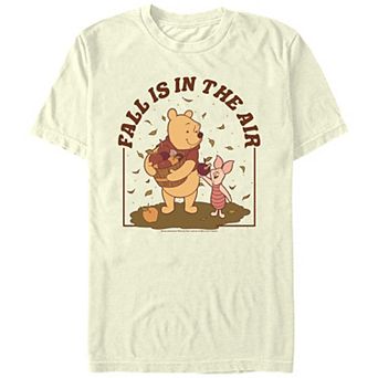 Disney's Winnie The Pooh Fall Is In The Air Men's Graphic Tee