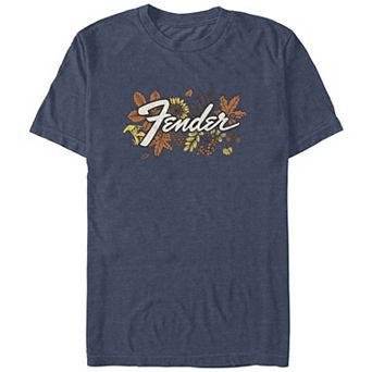 Men's Fender Autumn Leaves Logo Graphic Tee