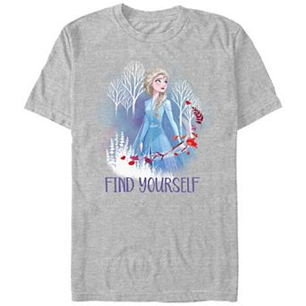 Disney's Frozen Elsa Find Yourself Men's Graphic Tee