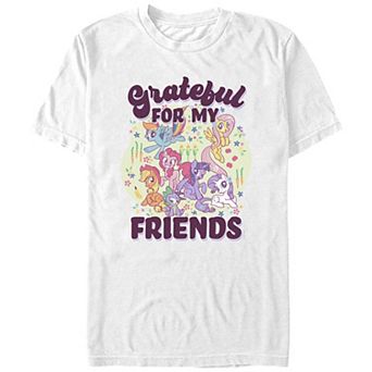 Men's My Little Pony Grateful For My Friends Graphic Tee