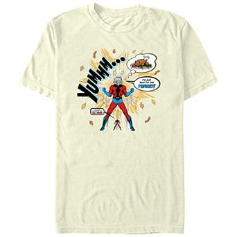 Men's Marvel Ant-Man I'm Just Here For The Turkey Graphic Tee