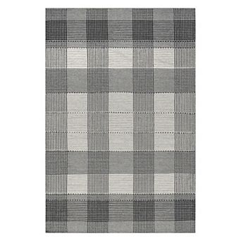 Rugs USA Oregon Plaid Wool Area Rug