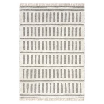 Rugs USA Merrick Tasseled Cotton and Wool Area Rug