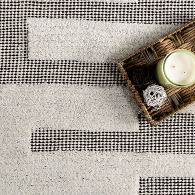 Rugs USA Hyperion Tasseled Cotton and Wool Area Rug