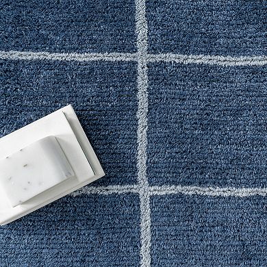 Rugs USA Fountain Checked Wool Area Rug