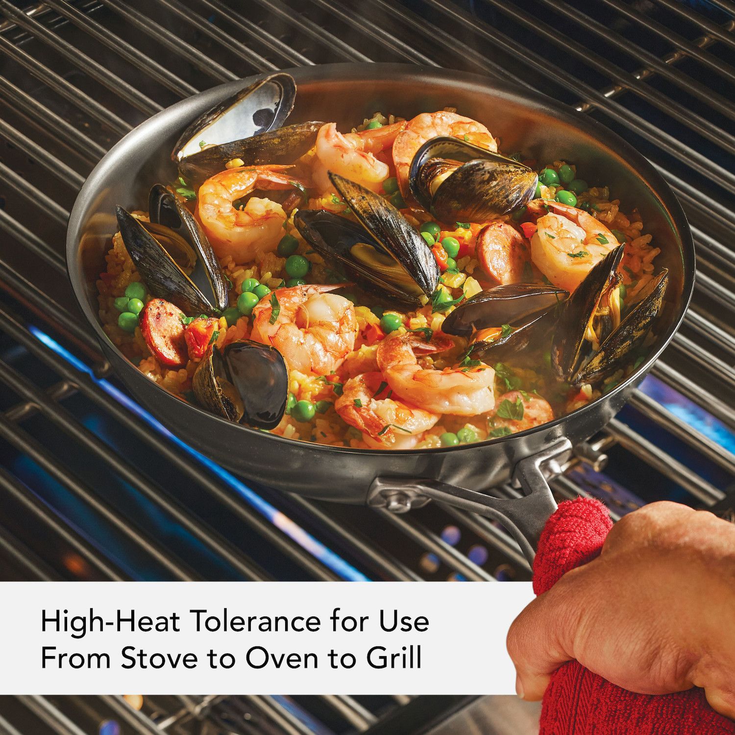 KitchenAid Nitro Carbon Steel Stir Fry Pan - Thumbnail 5