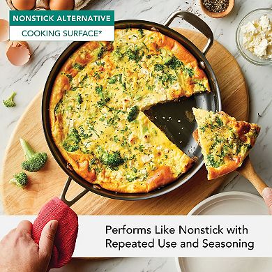 KitchenAid NITRO 12-in. Carbon Steel Skillet with Helper Handle