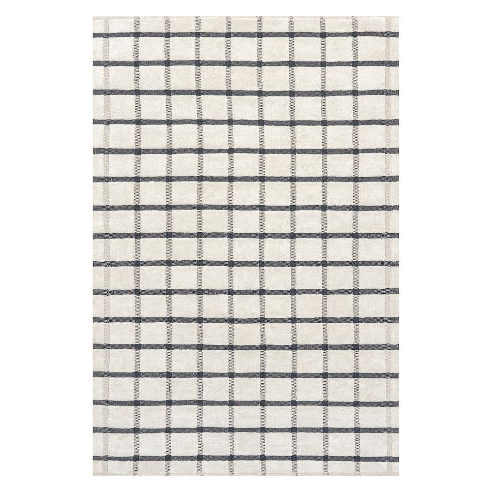 Rugs USA Rowena Checked Wool Area Rug