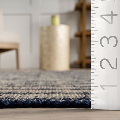 Rugs USA Lake Striped Jute Area Rug
