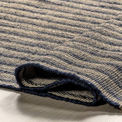 Rugs USA Lake Striped Jute Area Rug