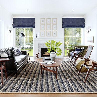 Rugs USA Lake Striped Jute Area Rug