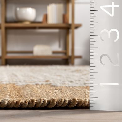 Rugs USA Geneva Tasseled Jute Area Rug