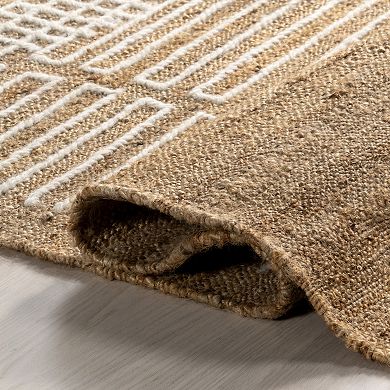 Rugs USA Geneva Tasseled Jute Area Rug