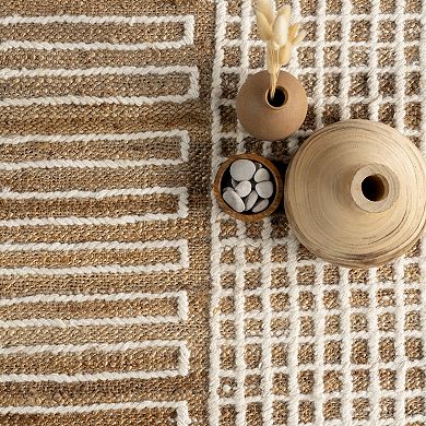 Rugs USA Geneva Tasseled Jute Area Rug