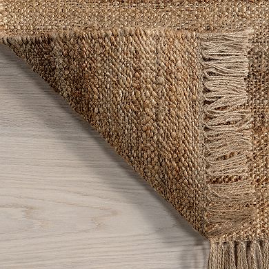 Rugs USA Geneva Tasseled Jute Area Rug