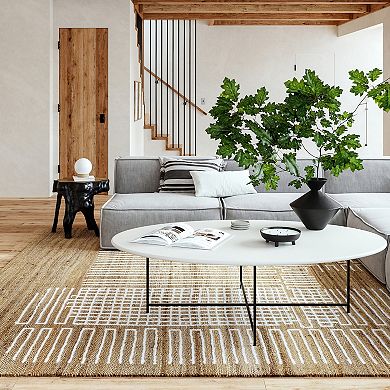 Rugs USA Geneva Tasseled Jute Area Rug