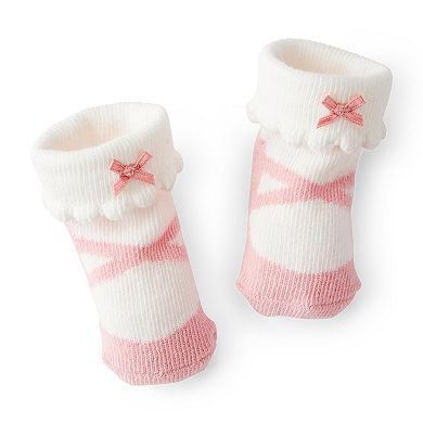 Baby Girl Carter's 2-pk. Ballerina Bow Booties