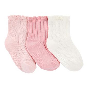 Baby Girl Carter's 3-pack Pointelle Socks