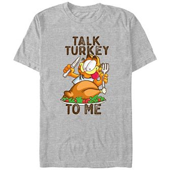 Men's Garfield Talk Turkey To Me Graphic Tee