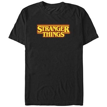 Men's Stranger Things Autumn Title Logo Graphic Tee