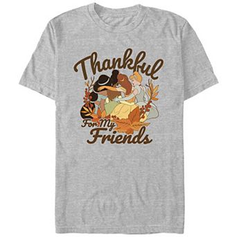 Disney Princess Grateful For My Friends Men's Graphic Tee
