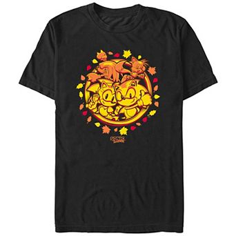 Men's Sonic The Hedgehog Autumn Ring Graphic Tee