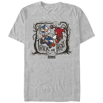 Men's Sonic The Hedgehog Trick Or Treat Graphic Tee