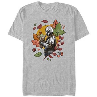 Men's Star Wars The Mandalorian Fall Hug Graphic Tee