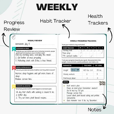Life & Apples Wellness Journal and Planner