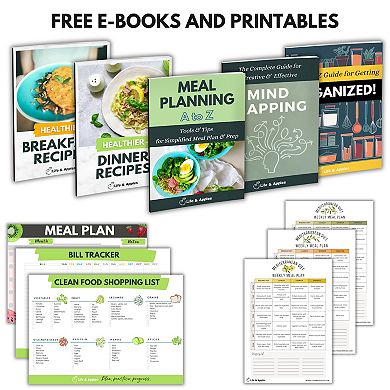 Life & Apples Wellness Journal and Planner