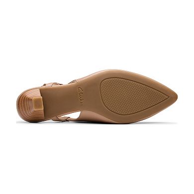 Clarks® Kepley Lane Women's Leather Slingback Pumps