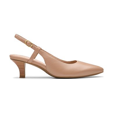 Clarks® Kepley Lane Women's Leather Slingback Pumps