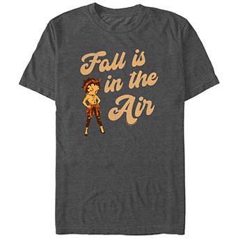 Men's Betty Boop Fall Is In The Air Graphic Tee