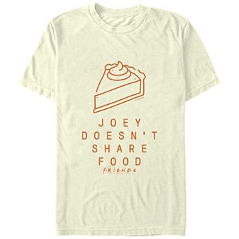 Men's Friends Joey Doesn't Share Food Graphic Tee